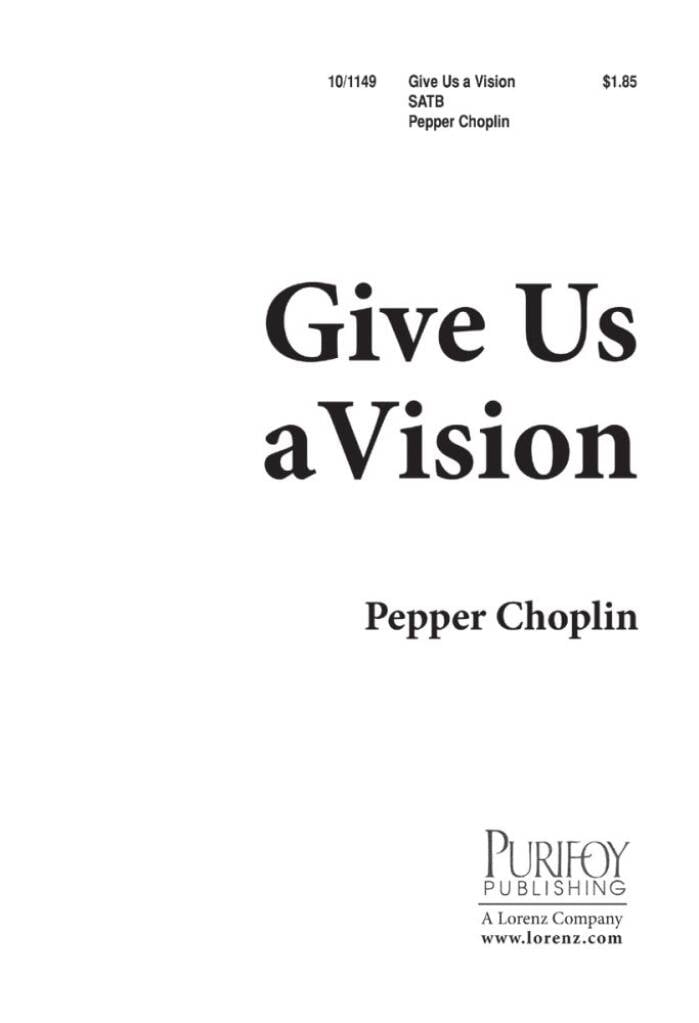 Give Us A Vision